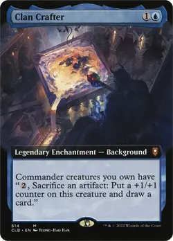 Clan Crafter 614 (Extended Regular) MTG Battle For Baldur's Gate NM - Image 1