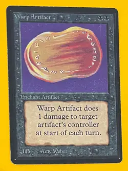 MTG WARP ARTIFACT Beta (OldManMTG 004-965) - Image 1
