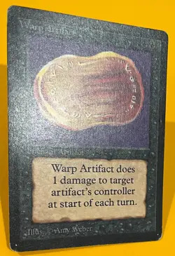 MTG WARP ARTIFACT Beta (OldManMTG 004-966) - Image 3