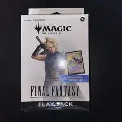 Magic The Gathering Final Fantasy Play Pack Included 3 Play Boosters and Promo - Image 2