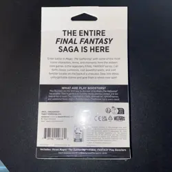 Magic The Gathering Final Fantasy Play Pack Included 3 Play Boosters and Promo - Image 5