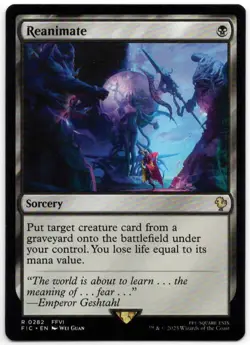 Magic the Gathering - Reanimate - 282 - RARE - Final Fantasy - Mint/Near Mint - Image 1