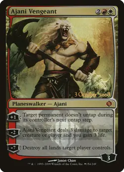 Ajani Vengeant [Shards of Alara Promos] Magic MTG - Image 1