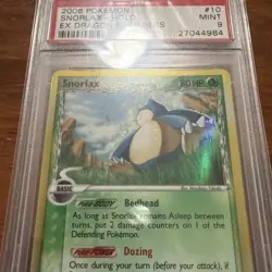 Pokemon TCG Cards Snorlax 10/101 Dragon Frontiers Holo Rare EXC-NM - Image 2