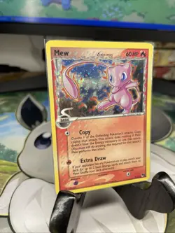 Pokemon Mew Pop Series 5 Holo Rare #3 Inverted Back Error - Image 2