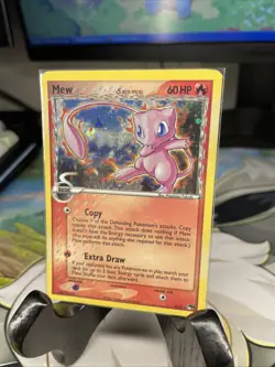 Pokemon Mew Pop Series 5 Holo Rare #3 Inverted Back Error - Image 3