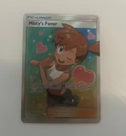 The Pokemon Company Misty's Favor 235/236 Unified Minds Full Art Holo English - Image 1