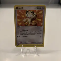 Meowth 42/95 ex Team Magma vs Team Aqua NM Pokemon Card - Image 1