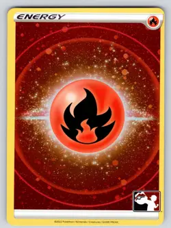Fire Energy (Prize Pack Series 3) (Cosmos Holo) Prize Pack Series Cards Pokemon - Image 1