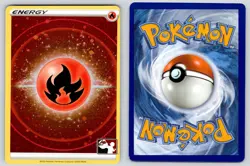 Fire Energy (Prize Pack Series 3) (Cosmos Holo) Prize Pack Series Cards Pokemon - Image 3