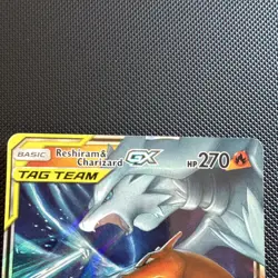 Reshiram & Charizard GX TAG TEAM 20/214 Unbroken Bonds Holo - Image 3