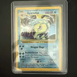 Pokemon TCG: Gyarados - Base - 6/102 - Holographic 1999 Wizards Card MP - Image 1