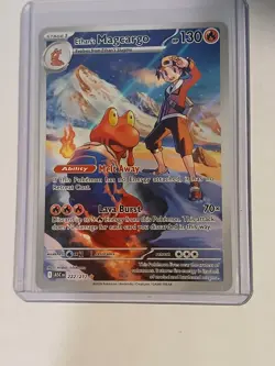 Ethan's Magcargo 222/217 ME: Ascended Heroes Illustration Rare Pokemon TCG NM - Image 1