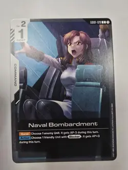 Gundam Card Game Naval Bombardment GD01-120 - Newtype Rising - Image 1