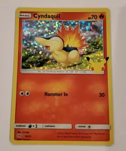 Pokemon TCG Cyndaquil 10/25 HOLO McDonald 2021 Promo 25th Anniversary (MINT/NM) - Image 2
