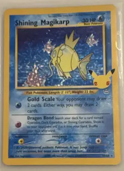 Nintendo Pokemon TCG Shining Magikarp 66/64 Neo Revelation Holo Rare Eng 2001 - Image 1