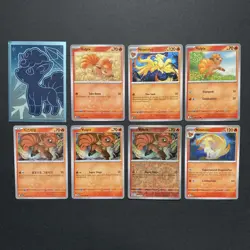 Pokemon TCG - Vulpix Ninetails Theme Lot - Image 1