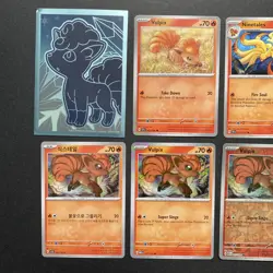 Pokemon TCG - Vulpix Ninetails Theme Lot - Image 2
