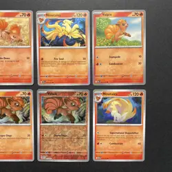 Pokemon TCG - Vulpix Ninetails Theme Lot - Image 3