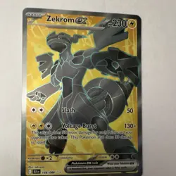 Pokemon Zekrom EX 158/086 Legendary Treasures Full Art Holo Ultra Rare ENG - Image 1