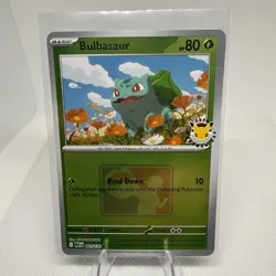 Pokemon TCG Bulbasaur Pokemon Day Play Stamped - Image 1