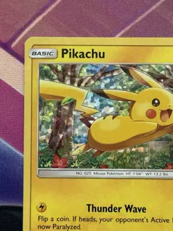 2016 Pokemon TCG - Pikachu 5/12 McDonald’s Promo Holo NM - Image 2