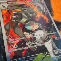 Pokemon TCG Team Rocket's Houndoom Illustration Rare Destined Rivals 191/182 LP - Image 2