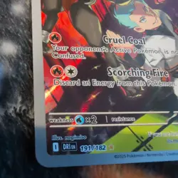 Pokemon TCG Team Rocket's Houndoom Illustration Rare Destined Rivals 191/182 LP - Image 5