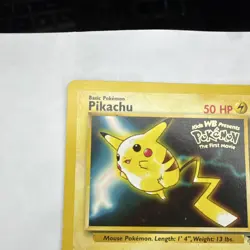 Pokemon TCG Pikachu Movie Promo Regular Basic 04/53 WotC Promo English 50 HP - Image 2