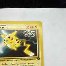 Pokemon TCG Pikachu Movie Promo Regular Basic 04/53 WotC Promo English 50 HP - Image 3