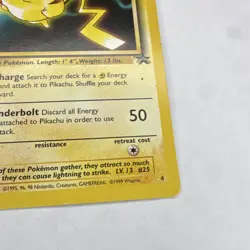 Pokemon TCG Pikachu Movie Promo Regular Basic 04/53 WotC Promo English 50 HP - Image 5