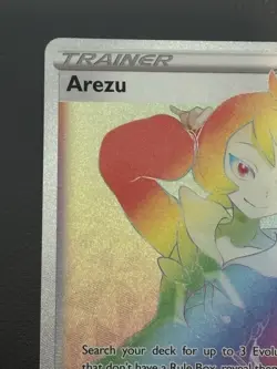 Pokemon Arezu (Secret) Secret Rare SWSH11: Lost Origin 204/196 NM - Image 2