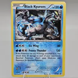 Black Kyurem XY160 - Promo XY Holo Pokemon TCG Cosmos Holo Cosmos LP - Image 1