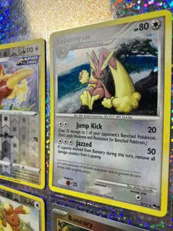 Pokemon TCG: Master Ball Pattern 083/131 Buneary; POP Series 9 Holo 9/17 Lopunny - Image 3
