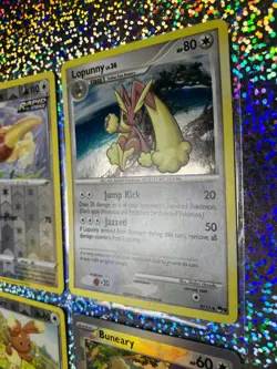 Pokemon TCG: Master Ball Pattern 083/131 Buneary; POP Series 9 Holo 9/17 Lopunny - Image 5