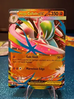 Pokemon Chaos Rising Mega Gallade ex Double Rare 048/086 English - Image 1