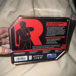 Pokemon TCG Team Rocket Tin | Team Rocket's Persian ex (SEALED) - Image 2