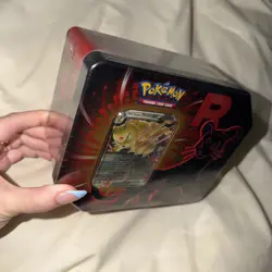 Pokemon TCG Team Rocket Tin | Team Rocket's Persian ex (SEALED) - Image 5