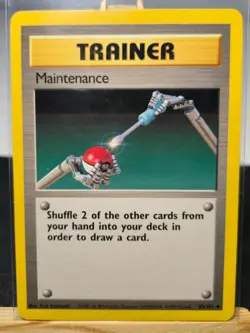 Maintenance 83 102 BASE SET 1999 POKEMON ENGLISCH VINTAGE - Image 1