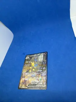Pokemon Alakazam EX 201/165 Scarlet & Violet 151 Special Illustration Rare NM - Image 5