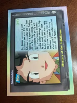 2000 Topps Pokemon TV Series 2 #EP13 Mystery at the Lighthouse - Image 2