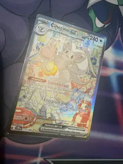Pokemon TCG Chaos Rising Cinccino ex Special Illustration Rare 119/086 NM - Image 2