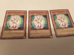 Yugioh 3 x Serene Psychic Witch EXVC-EN026 - Image 1