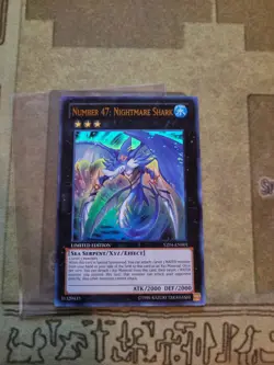 YUGIOH NUMBER 47: NIGHTMARE SHARK YZ04-EN001 ULTRA LIMITED ED NM/VLP PROMO - Image 2