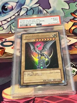 2008 YU-GI-OH! JAPANESE YAP1-ANNIVERSARY PACK BLUE-EYES WHITE DRAGON PSA 9 - Image 4