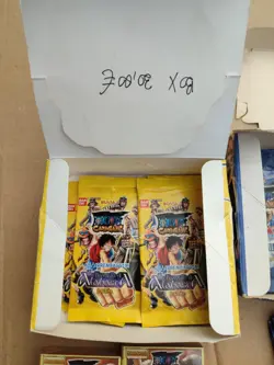 ONE PIECE ALL'ARREMBAGGIO CARD GAME LOTTO 3 MAZZI E 29 BUSTINE SIGILLATO BANDAI - Image 2