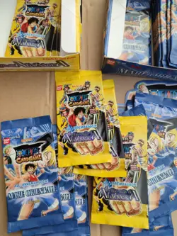 ONE PIECE ALL'ARREMBAGGIO CARD GAME LOTTO 3 MAZZI E 29 BUSTINE SIGILLATO BANDAI - Image 5
