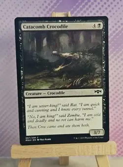 MTG: Catacomb Crocodile 067/259 - Ravnica Allegiance - NM Condition - Image 1