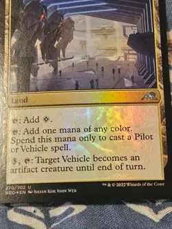 Mech Hangar FOIL Kamigawa Neon Dynasty NEO Magic MTG - Image 2