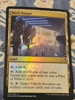 Mech Hangar FOIL Kamigawa Neon Dynasty NEO Magic MTG - Image 3